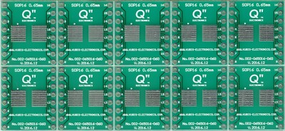 TSSOP16,SSOP16,LSSOP16,TFSOP16,VMFP16 mit 0.65mm auf DIP 0.6'' - 10 Stück [DE]
