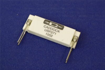 CADDOCK Ultrastabiler Metallfilm-Widerstand - USF271 - 9,9 MOhm - TC 2 - 0,10%