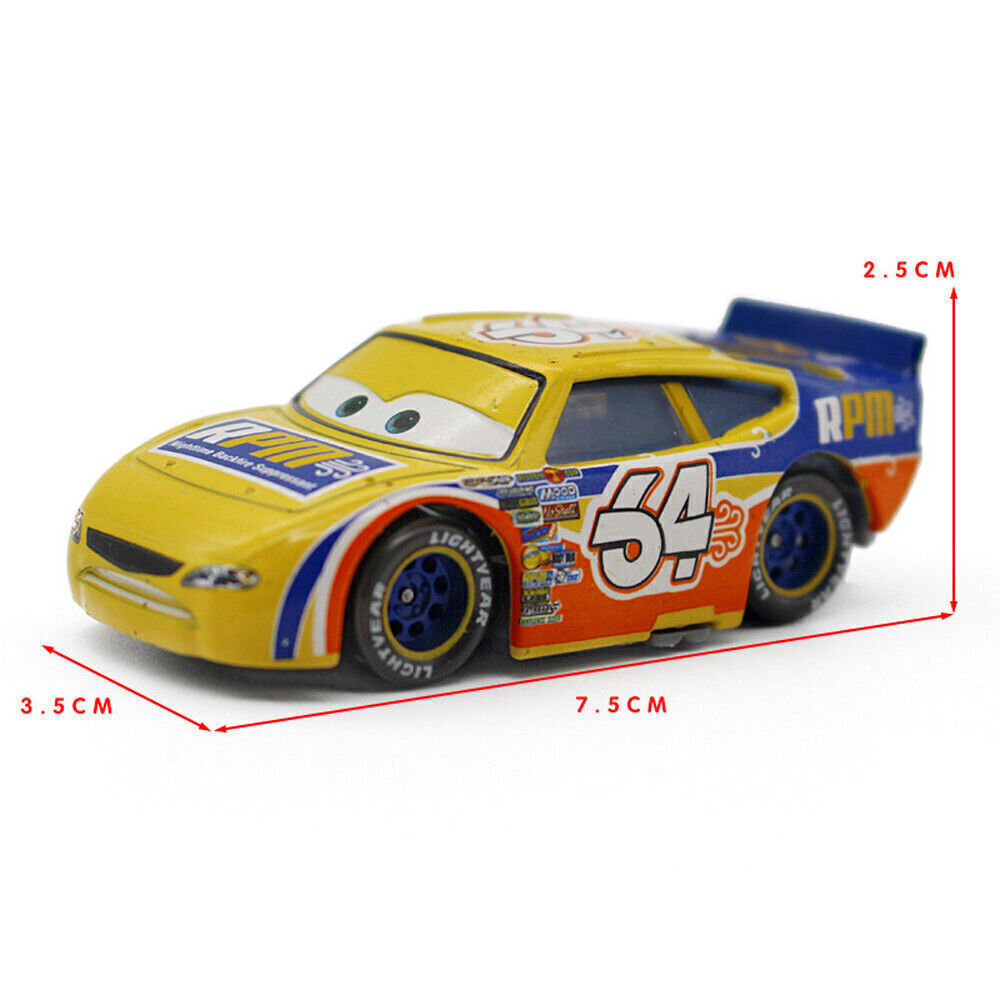 Disney Pixar Plane And Cars Lightning McQueen Mack Hauler Truck & Car Luigi - Picture 208 of 316