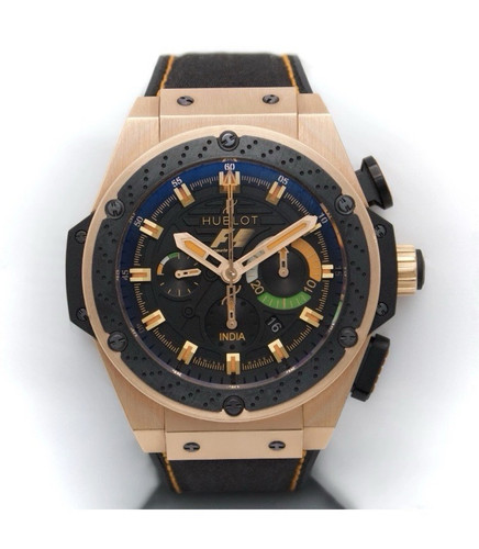 Hublot King Power F1 India Limited Edition 18k Rose Gold Auto ...