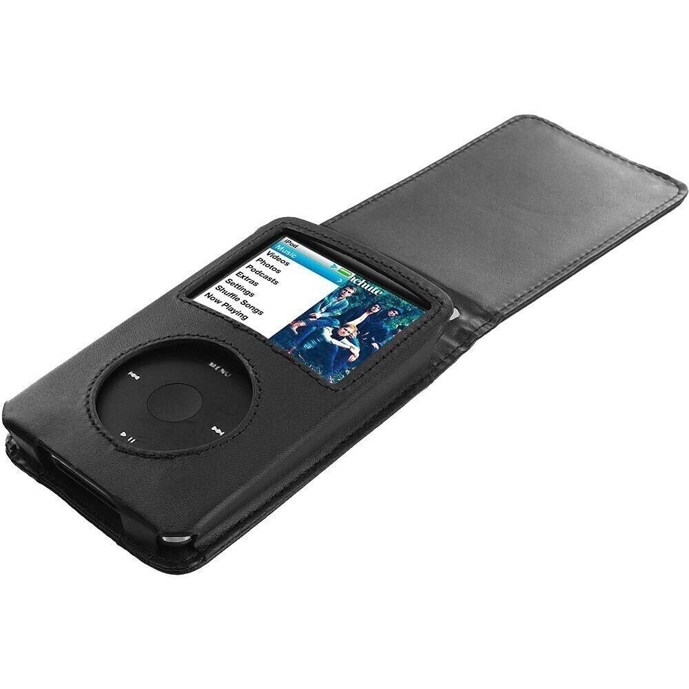 Leather Case for Apple iPod Classic 80GB/120GB/160GB 6th