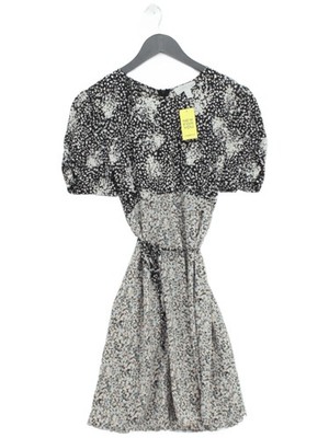 Never Fully Dressed T-Shirt Mini Dress UK12 in Multi