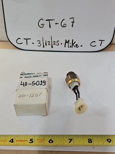Engine Cooling Fan Switch-Temperature Switch Standard TS-119 - Picture 3 of 3