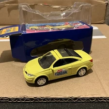 Norev Renault Megane  2003 Yellow CABRIO With Detachable Roof Mint Boxed