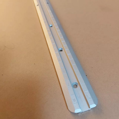 Anschutz rail 39.2 cm long width 2.2 cm - shooting sport - Delivered Duty Paid