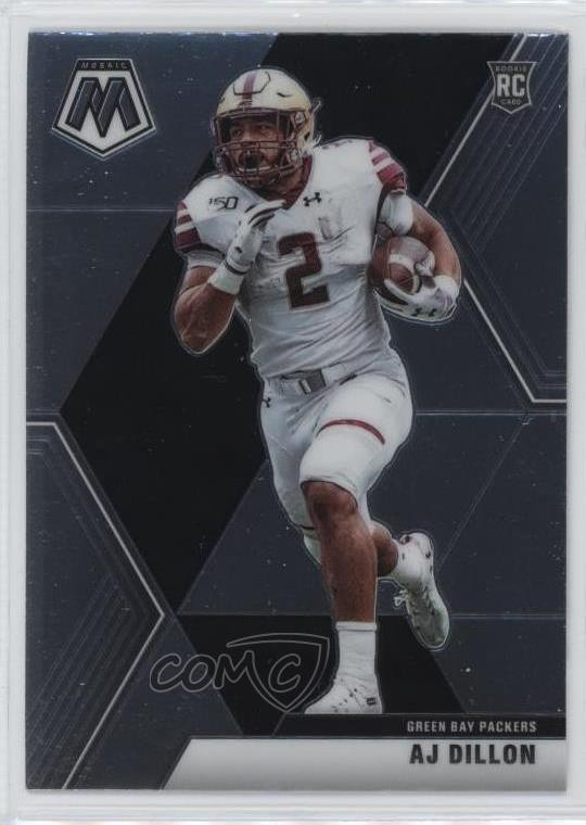 2020 Panini Mosaic Rookie Variations AJ Dillon #226 3pu