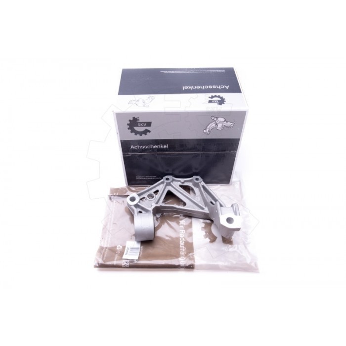 Fusée d'essieu avant droit pour VW Polo et Skoda Fabia - Pièce en acier forgé d'origine 6Q0199294D