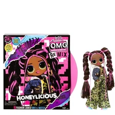 NEW LOL Surprise OMG Music Remix Honeylicious Doll w/ 25 Surprises & Accessories