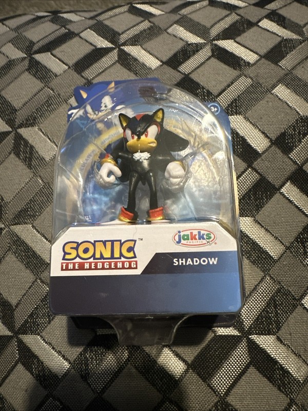 Jakks Pacific Sonic The Hedgehog Shadow 2.5 Inch Action Figure Brand New Sealed