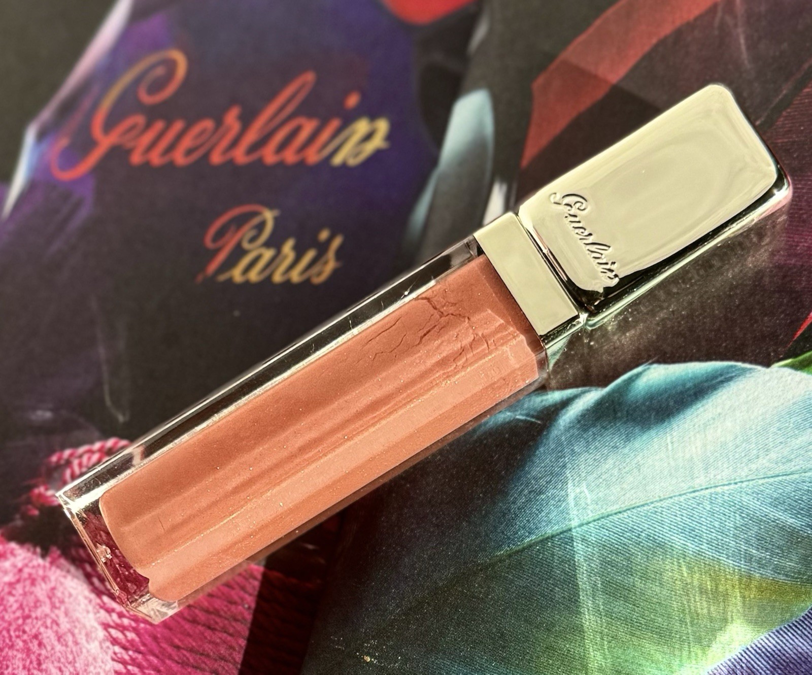 Guerlain Kisskiss Gloss Lip Gloss 847 Champagne Pearl Peche Charnelle 6ml