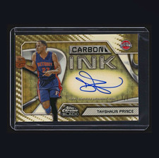Marketplace image: 2026 Topps Chrome Black Basketball Carbon Ink Tayshaun Prince CI-TP Auto 1/1