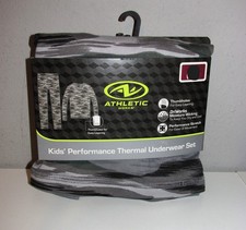 Boys Athletic Works Camo Thermal Underwear Set Size XS 4-5 BRAND NEW W TAGS