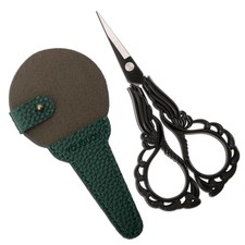 Sewing Embroidery Scissors with Case Sharp Tip Detail Scissor for Thread Yarn...