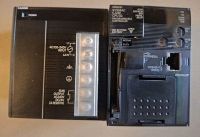 OMRON CJ2M-CPU32 + CJ1W-PA205R