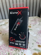 Creative Sound BlasterX G1 - kompakte externe USB-Soundkarte •