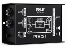 Direct Injection Passive DI Audio DI Box Hum Eliminator Reducer Unit