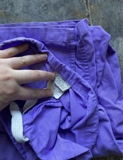 Urbane Womens Performance Endurance Cargo Scrub Pants Small Reg 30" Royal Blue