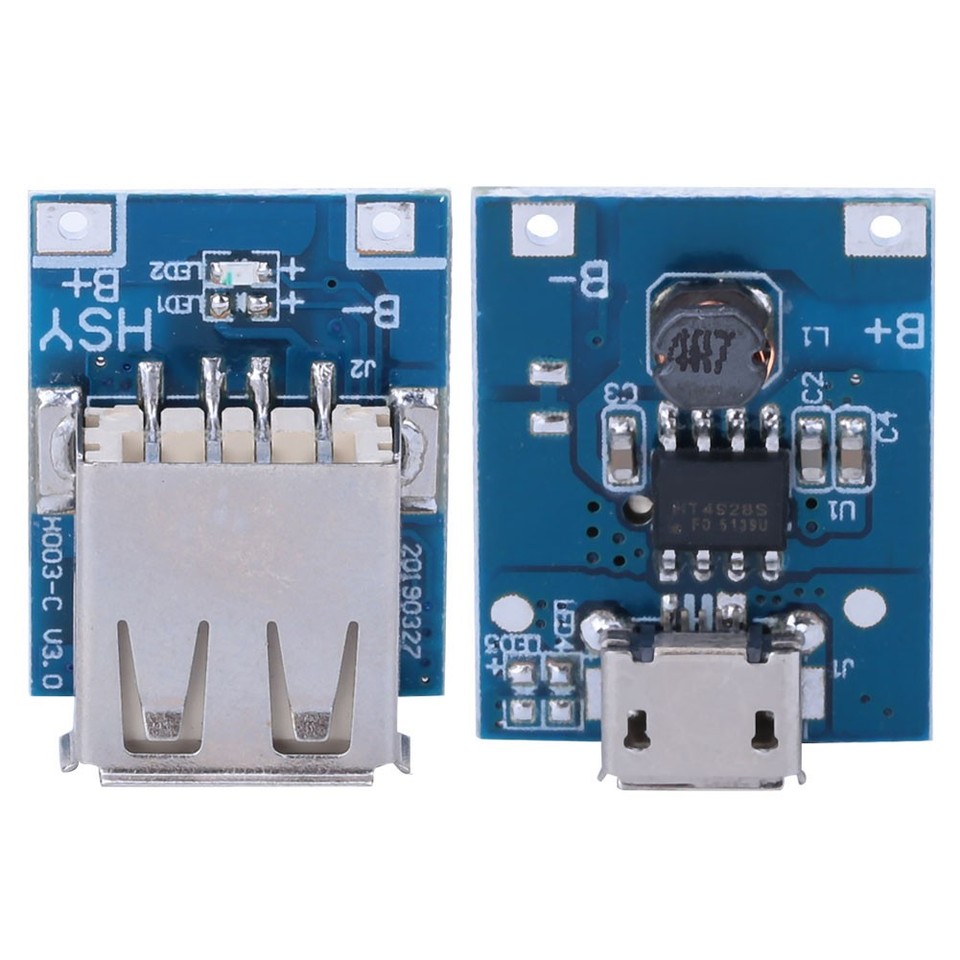 5V Boost Power Supply Module With Protection For Lithium Battery ...