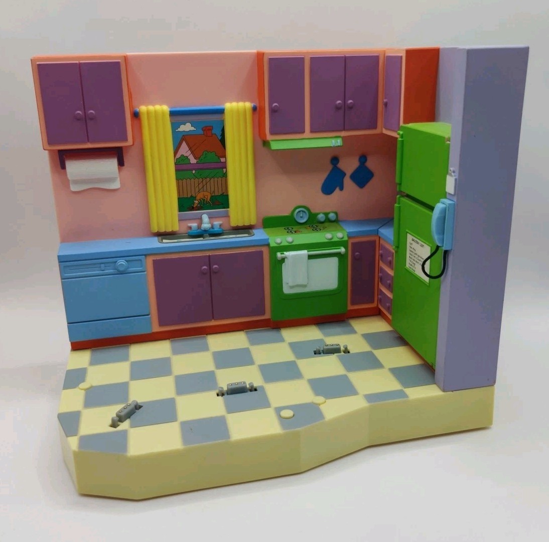 Playmates The Simpsons World of Springfield Simpsons Kitchen