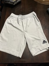 Adidas Aeroready White Shorts Youth Medium - Read Description