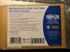 Tripp Lite P137-06N-HDV Mini DisplayPort to HDMI/DVI/VGA Adapter - NEW IN BOX
