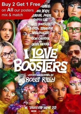 I Love Booster 2026 Film Teaser Poster A5 A4 A3 A2 A1