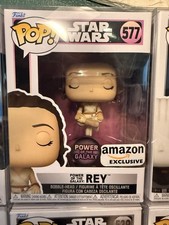 Funko Pop! Vinyl: Star Wars - Power Of The Galaxy: Rey - Amazon (Exclusive) #577