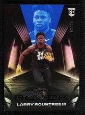 2021 Panini Black Rookies Sapphire 12/35 Larry Rountree III #177 0c6