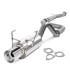 For 1993-1997 Honda Civic Del Sol 4.5 Muffler Tip Catback Racing Exhaust System