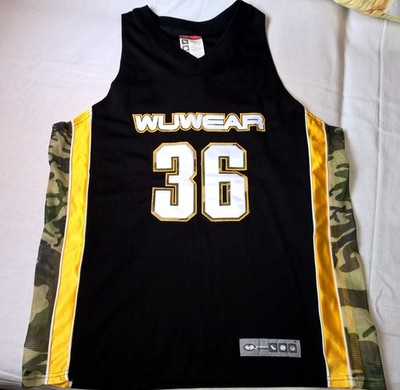 Rarität VTG WU-WEAR All Divisions Jersey NY Shaolins WU-TANG CLAN! Hip Hop Rap L