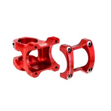 Industry Nine A318 Stem 30mm Stem Length 31.8mm Bar Clamp 28.6mm Clamp Dia Red