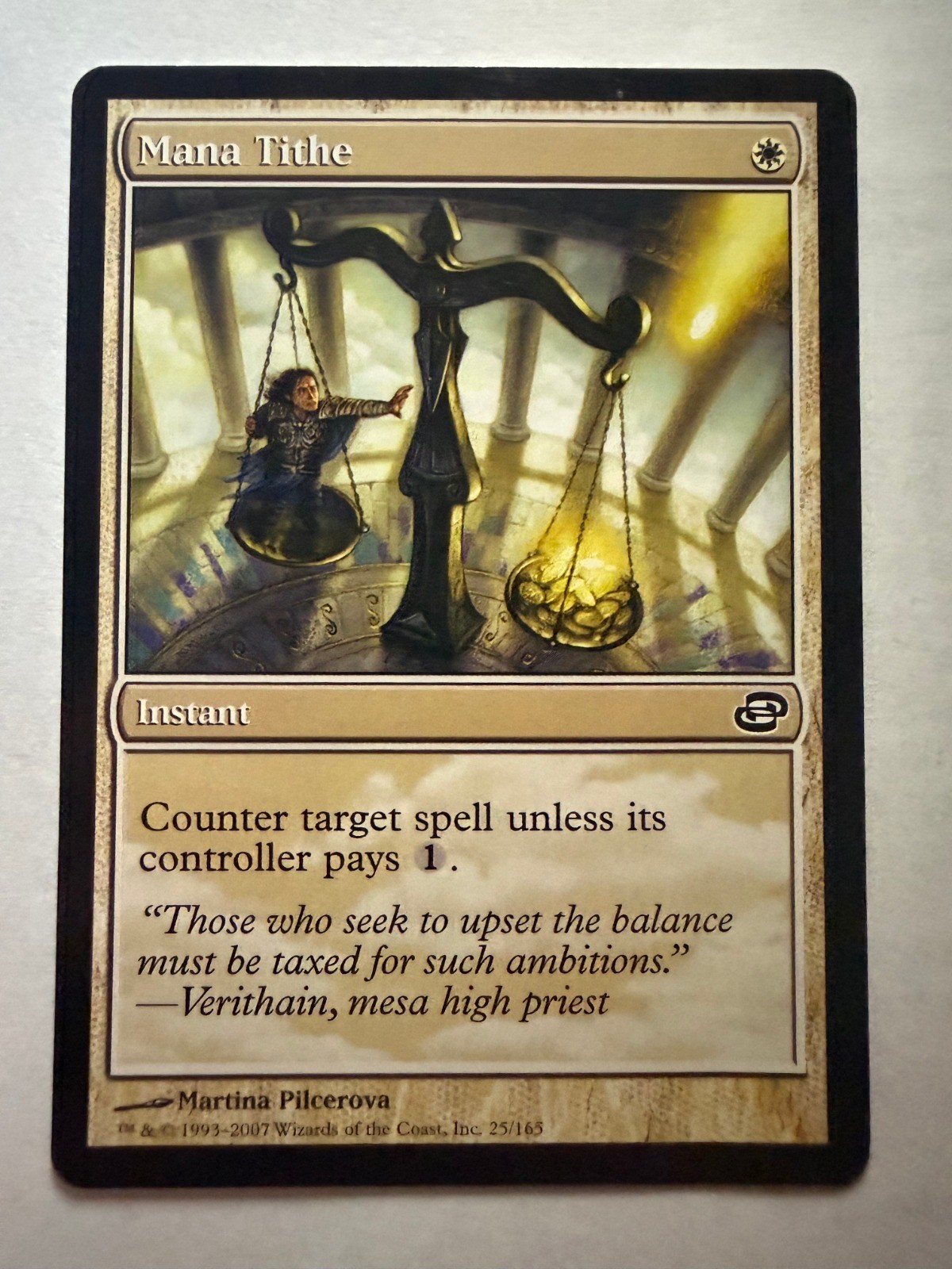 Mana Tithe C The List Reprints 25/165 NM