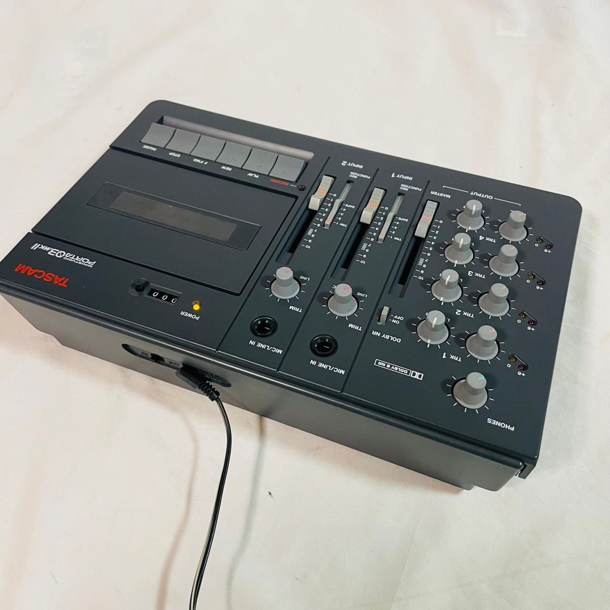 Tascam Porta 03 MkII Analog Cassette Portastudio Recorder #0001 | eBay