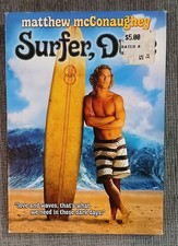 Surfer, Dude Movie DVD Tall Case Matthew McConaughey Rated R