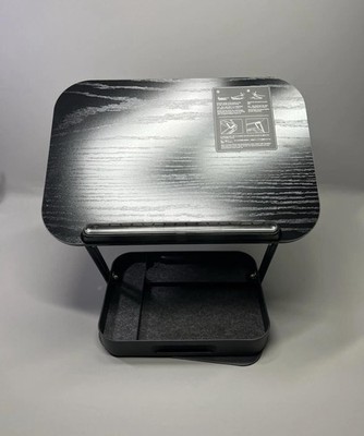 Wooden Book Stand Foldable 360° Rotating Laptop Tablet Office Holder Hands Free