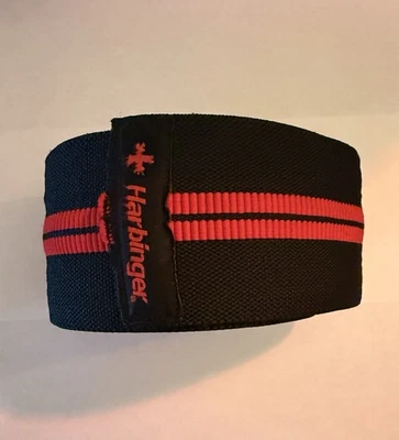 Harbinger 78" Red Line Weight Lifting Knee Wraps - Image 1 of 2