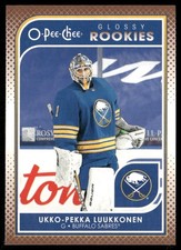 2021-22 Upper Deck O-Pee-Chee Glossy Rookies Ukko-Pekka Luukkonen Gold #R-16