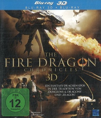 The Fire Dragon Chronicles 3D (2012, Blu-ray)