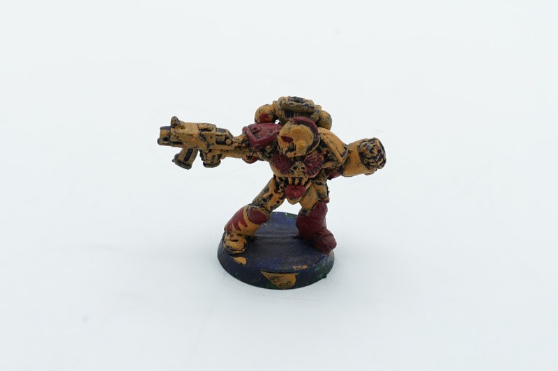 Warhammer 40k Space Marine Captain with Terminator Honours metal miniature