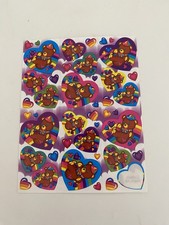 Vintage Lisa Frank Sticker Sheet S167 incomplete