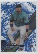 2017 High Tek Pattern 1 Blue Rainbow 45/75 Daniel Vogelbach Dan Rookie RC 0h9f
