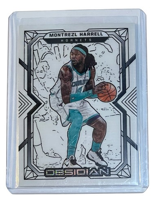 #ad #ad 2021 22 Panini Obsidian #114 Montrezl Harrell Electric Etch White Pulsar SSP $24.99