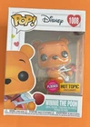 Funko : Disney - Winnie the Pooh (Flocked) - Hot Topic Free Shipping/Protector