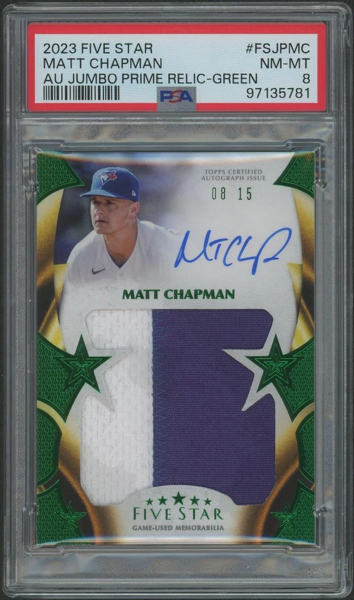 Matt Chapman Baseball Serial Numbered Sports Trading Cards 