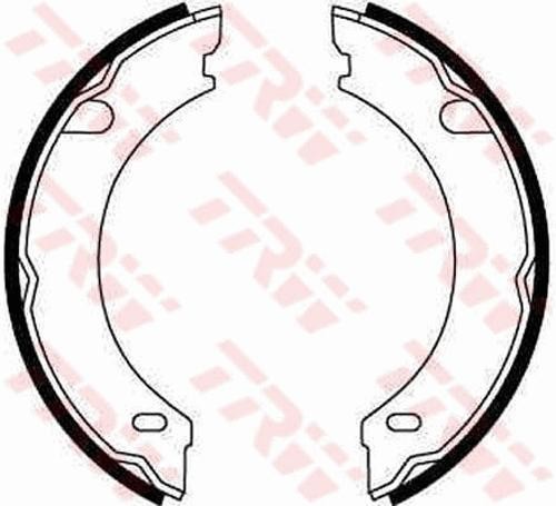 BRAKE SHOE SET PARKING BRAKE GS8621 FOR VOLVO B6304GS/6304FS 2.9L 6cyl V90
