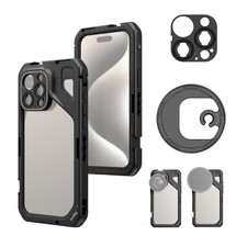 Smallrig Single Handheld Phone Cage Kit For Iphone 15 Pro Max Mobile Video Rig