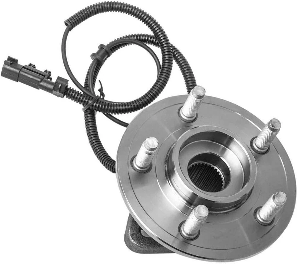 Juego de montaje de cojinetes de cubo de rueda delantera MOOG para Jeep Liberty Dodge Nitro 5 tacos Foto 4 de 4