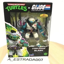 NIB Playmates Toys TMNT x G.I. Joe Storm Shadow x Slash Figure w Weapons