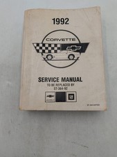1992 Chevrolet Corvette Service Shop Repair Manual St-364-92 Preliminary 