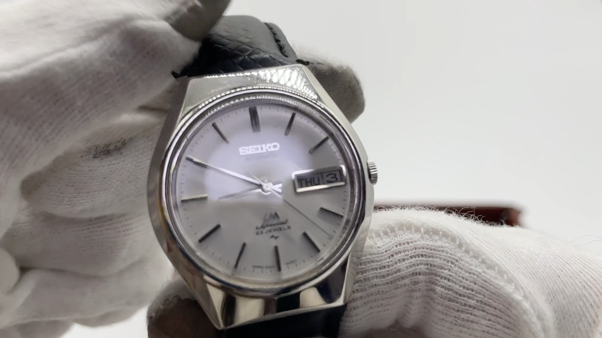 Near MINT] SEIKO LORD MATIC Special 5206-6050 23J AT Men's watch
